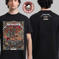 Metallica M72 Athens 2026 Venue Merch Tee At Greece Olympic Stadium On May 9 2026 The Warrior With Medusa Shield By Juan Ma Orozco Two Sided T-Shirt