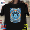 Metallica M72 Athens Europe Tour 2026 Medusa Shield Art On May 9 2026 At Olympic Stadium Athens Greece Shirt