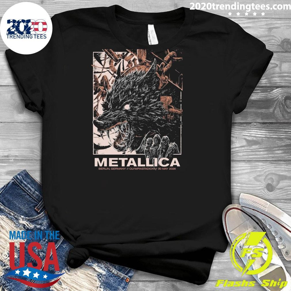 Metallica M72 Berlin Germany May 30 2026 Shirt