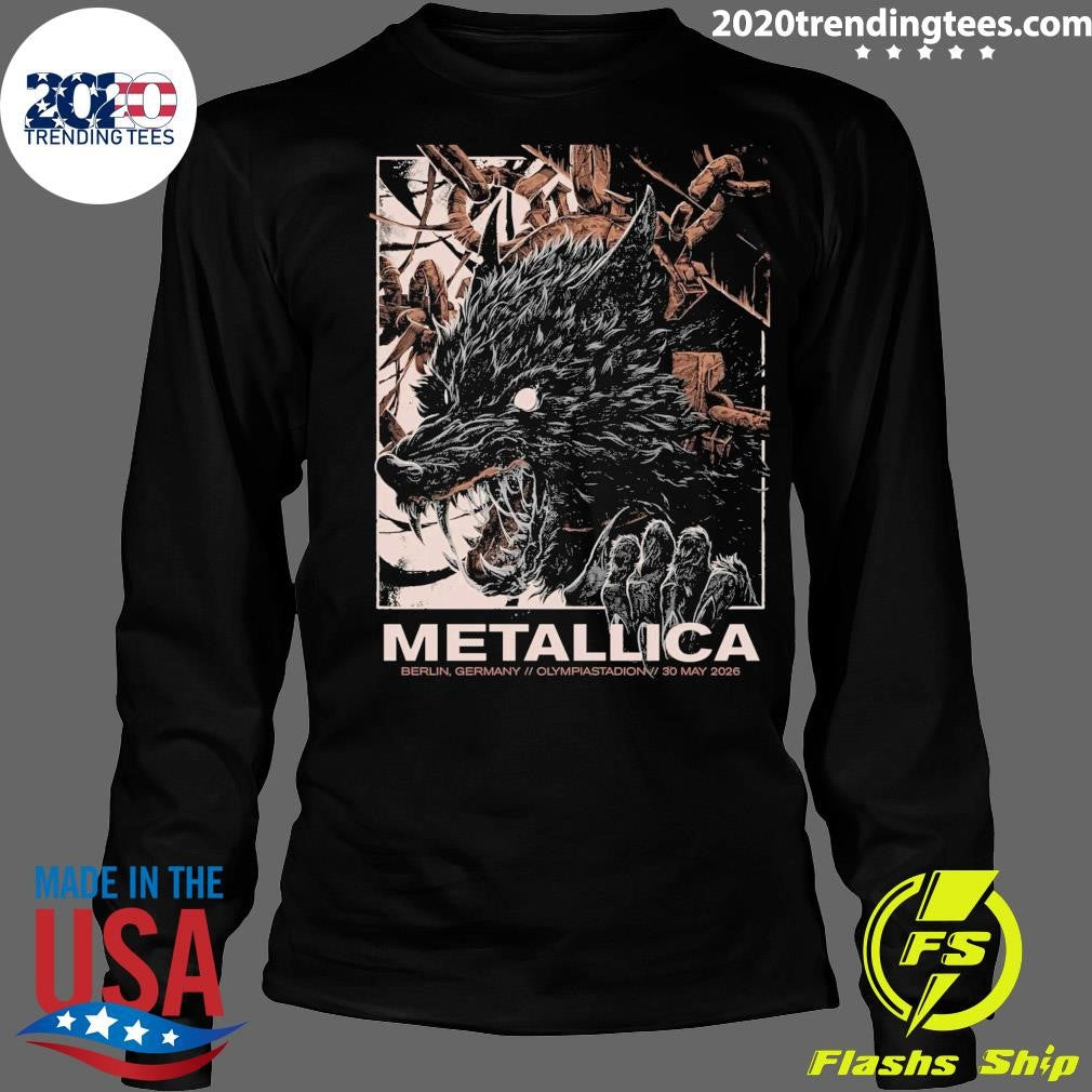 Metallica M72 Berlin Germany May 30 2026 Shirt