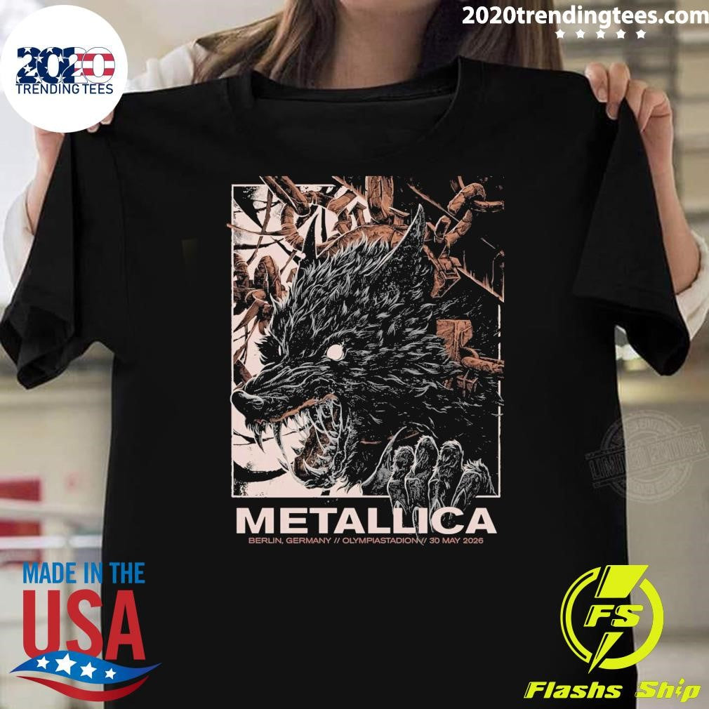 Metallica M72 Berlin Germany May 30 2026 Shirt