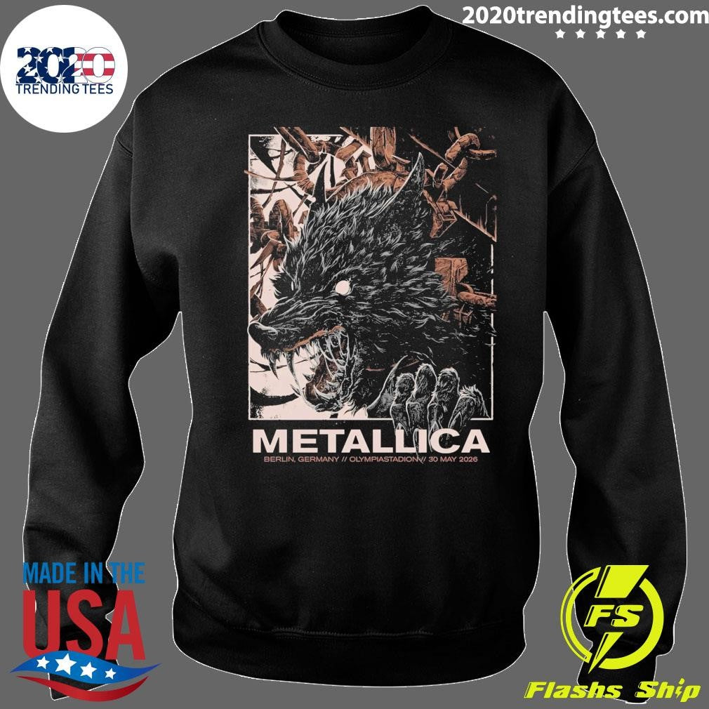 Metallica M72 Berlin Germany May 30 2026 Shirt