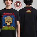 Metallica M72 Bucharest 2026 Venue Merch Tee Bucharest Romania At Arena Nationala On 13 May 2026 Palace Of Parliament Crown Skull Two Sided T-Shirt
