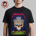 Metallica M72 Bucharest 2026 Venue Poster Stadium Tour Bucharest Romania At Arena Nationala On 13 May 2026 Palace Of Parliament Crown Skull T-Shirt