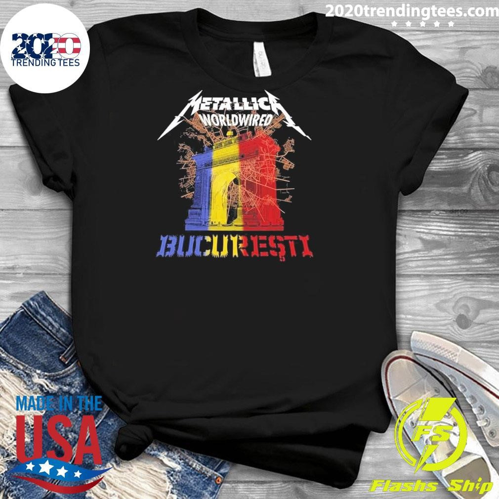 Metallica M72 Bucharest At Arena Nationala In Bucharest RO On May 13 2026 Comeback For 7 Years Shirt