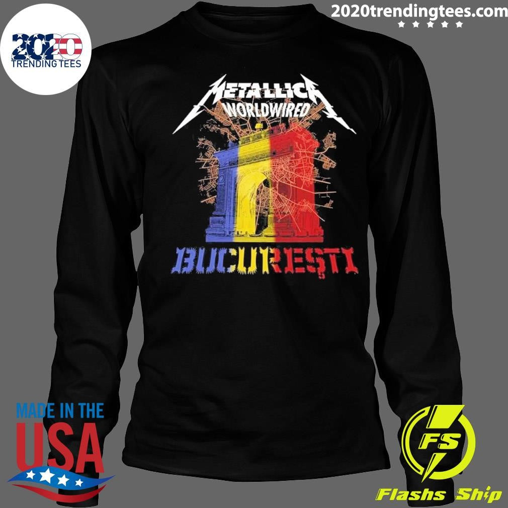 Metallica M72 Bucharest At Arena Nationala In Bucharest RO On May 13 2026 Comeback For 7 Years Shirt