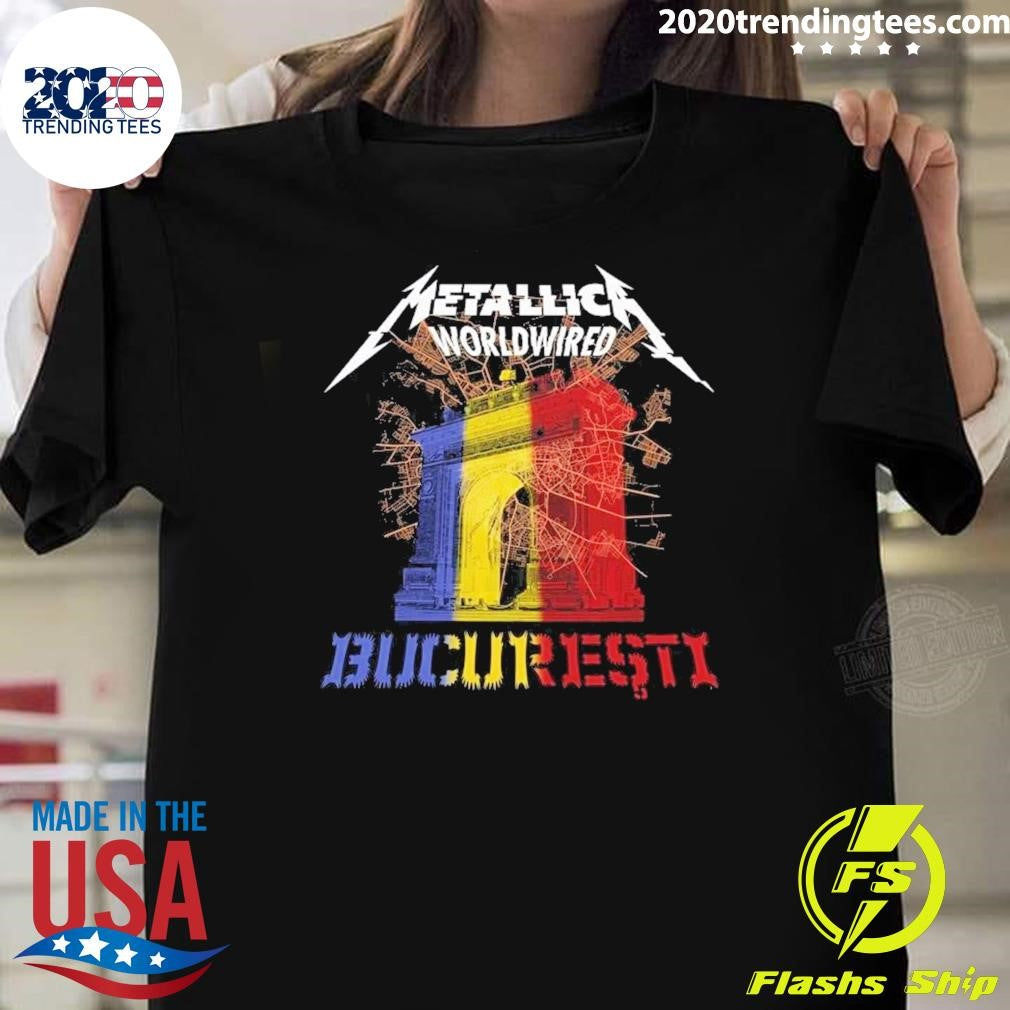 Metallica M72 Bucharest At Arena Nationala In Bucharest RO On May 13 2026 Comeback For 7 Years Shirt