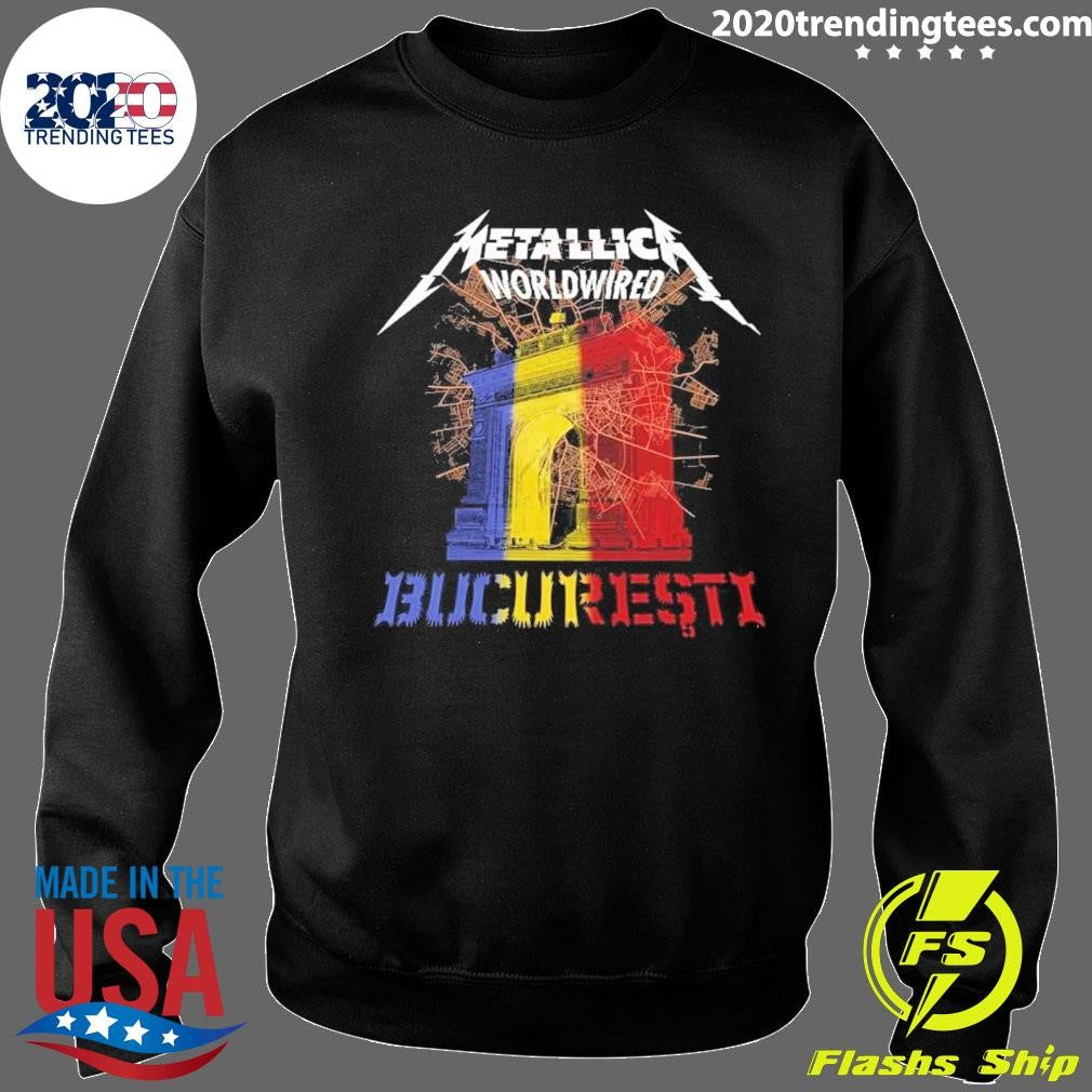Metallica M72 Bucharest At Arena Nationala In Bucharest RO On May 13 2026 Comeback For 7 Years Shirt