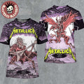 Metallica M72 Budapest Hungary 2026 Night 1 And 2 Combined Set Event Poster At Puskas Arena On June 11 And 13 2026 Two Sided All Over Print Shirt
