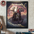 Metallica M72 Chorzów 2026 Pop Up Shop Poster In Chorzów Poland On 19 May 2026 At Stadion Slaski The Death Winged Hussars Poster Canvas
