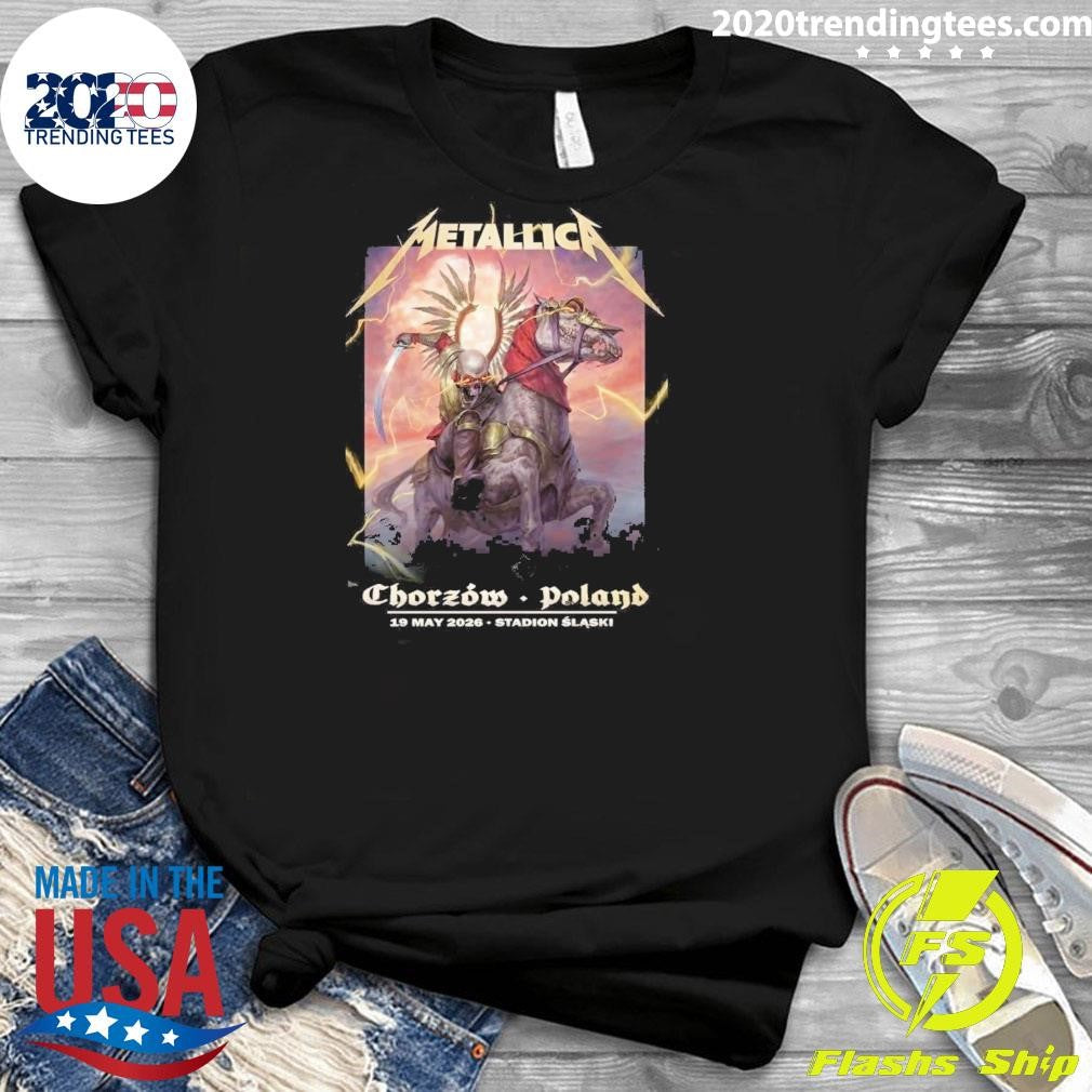 Metallica M72 Chorzow Poland 19 May 2026 Stadion Slaski Shirt