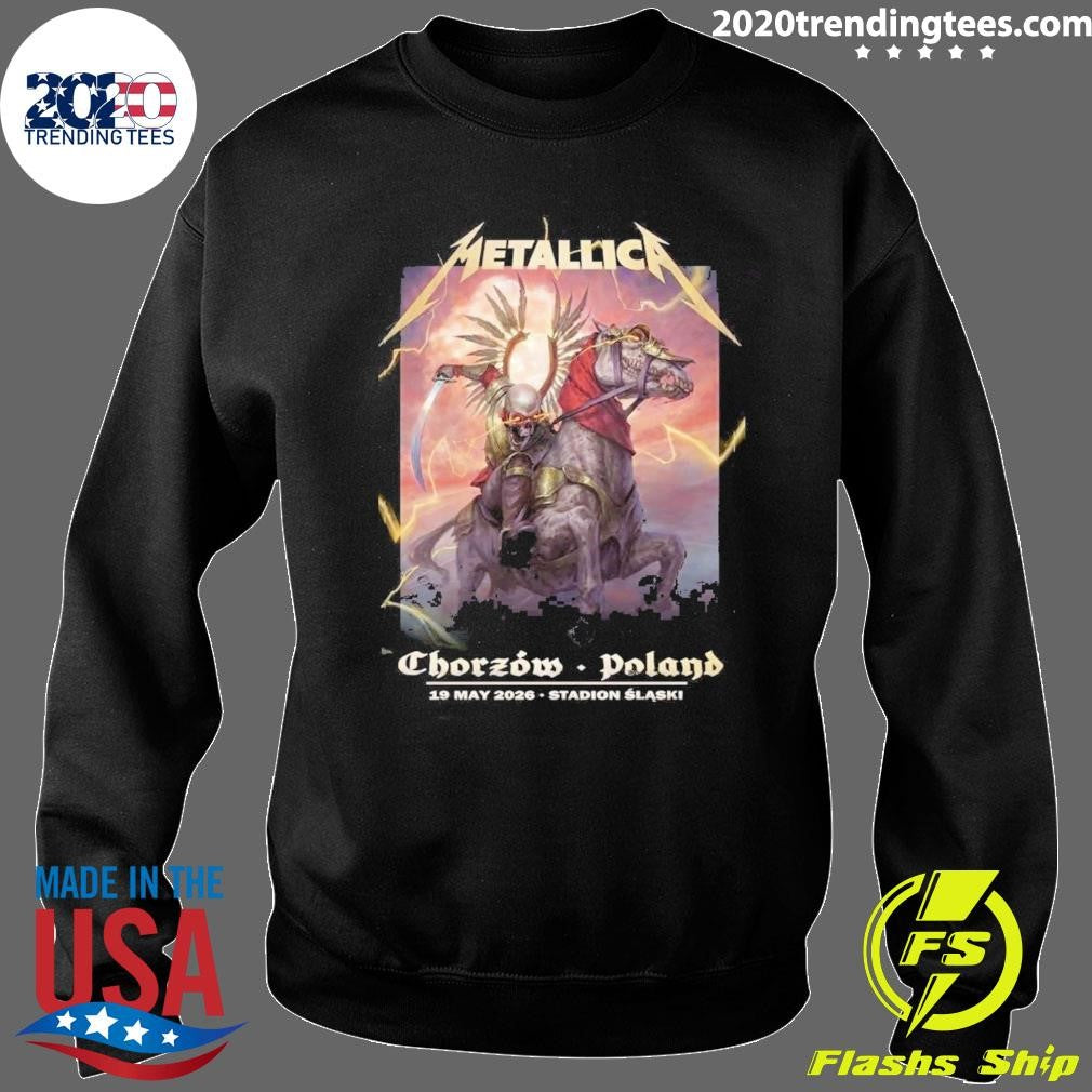 Metallica M72 Chorzow Poland 19 May 2026 Stadion Slaski Shirt