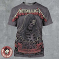 Metallica M72 Landover 2025 Venue Poster In Landover Maryland At Northwest Stadium On May 28 2025 The Chained Skeleton Art All Over Print Shirt
