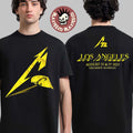 Metallica M72 Los Angeles SoFi Stadium Version On August 25 27 2023 Two Nights No Repeats Two Sides Unisex T-Shirt