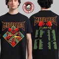 Metallica M72 Secret E Store M72 World Tour Skeleton Diamond T-Shirt