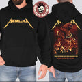 Metallica M72 Toronto Canada Night 1 Venue Merch Hoodie At Rogers Centre On April 24 2025 M72 North American Tour Two Sides Essentials Hoodie