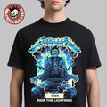 Metallica M72 World Tour 2026 Merch 1984 Ride The Lightning Artwork By Luke Preece T-Shirt
