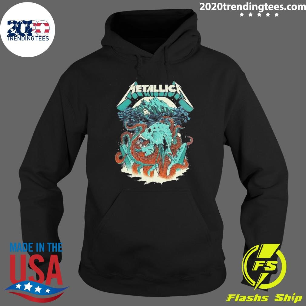 Metallica M72 World Tour 2026 Merch Skull Head With Dates Shirt