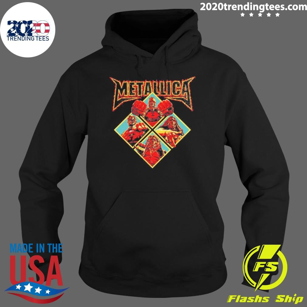 Metallica M72 World Tour 2026 Skeleton Diamond Shirt