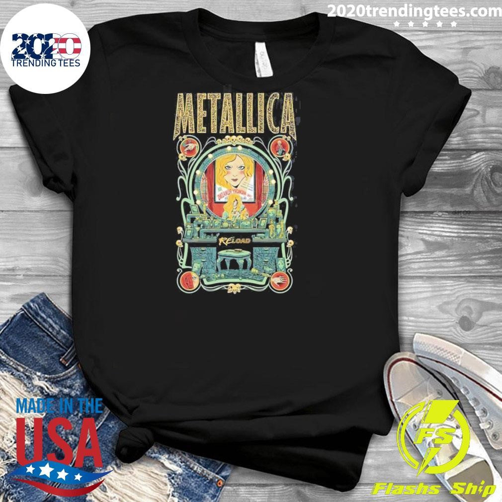 Metallica Overload Collection Reload Remaster The Memory Remains Shirt