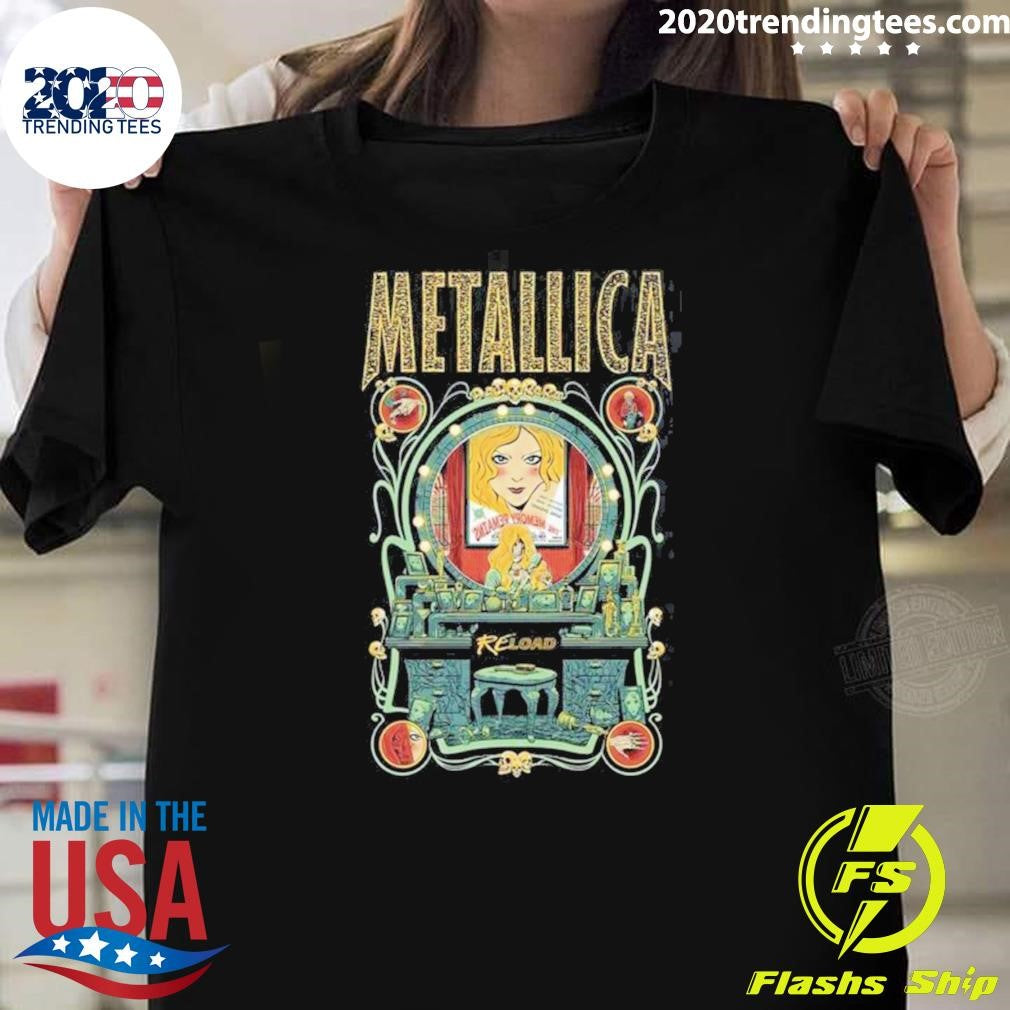 Metallica Overload Collection Reload Remaster The Memory Remains Shirt