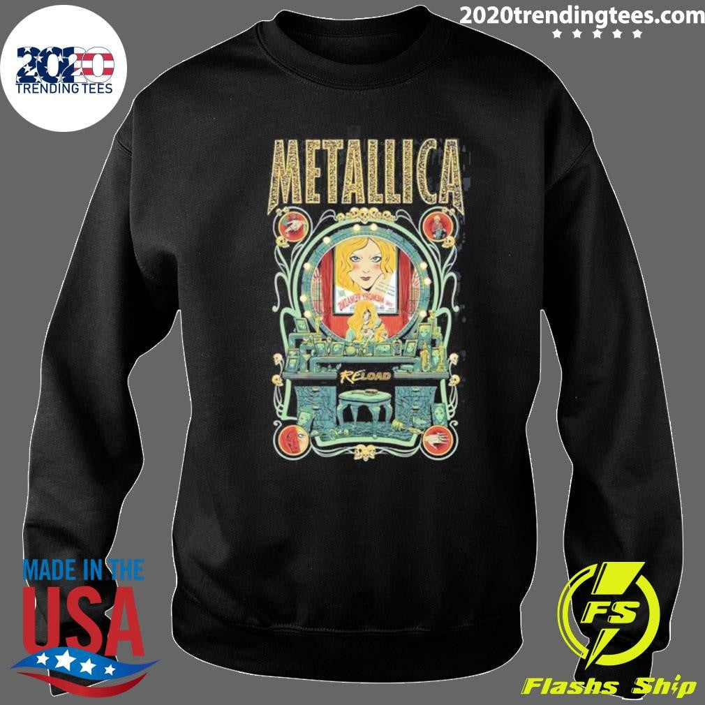 Metallica Overload Collection Reload Remaster The Memory Remains Shirt