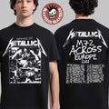 Metallica Watch Out It’s Metallica M72 Across Europe 2026 UK And EU Tour Merch T-Shirt
