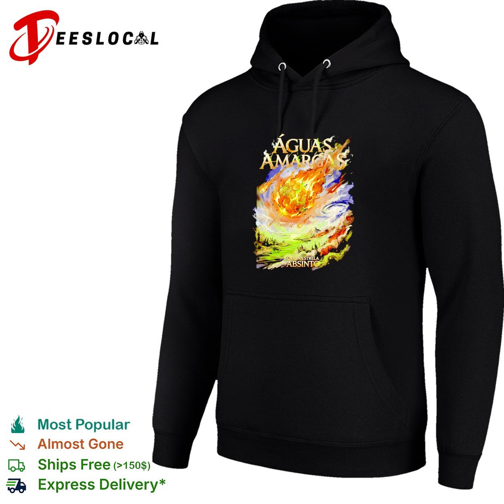 Meteorite aguas amargas caiu a estrela absinto graphic shirt