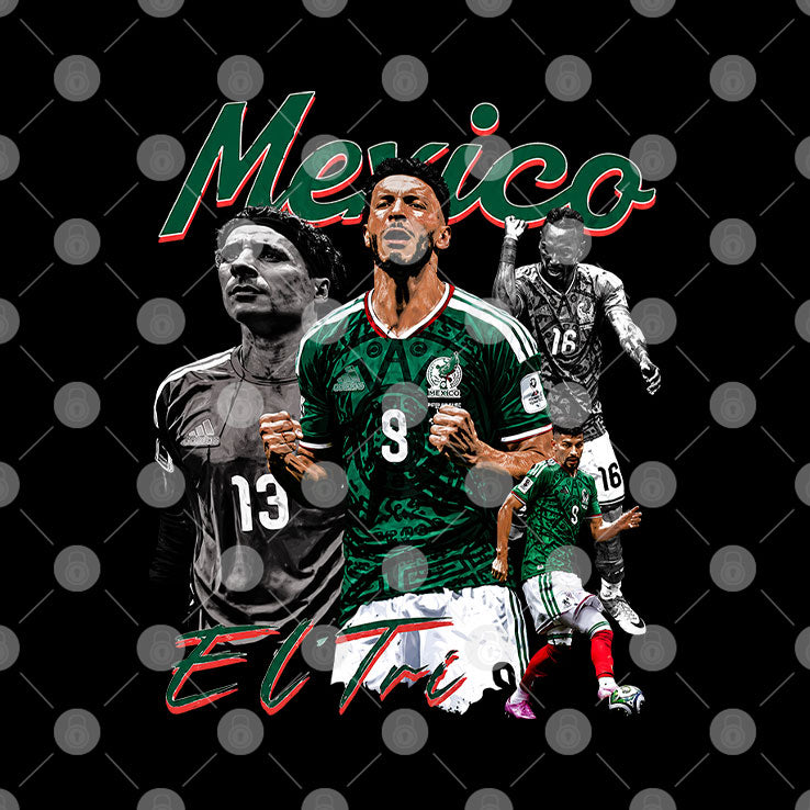 Mexico El Tricolor Mexico Soccer Shirt