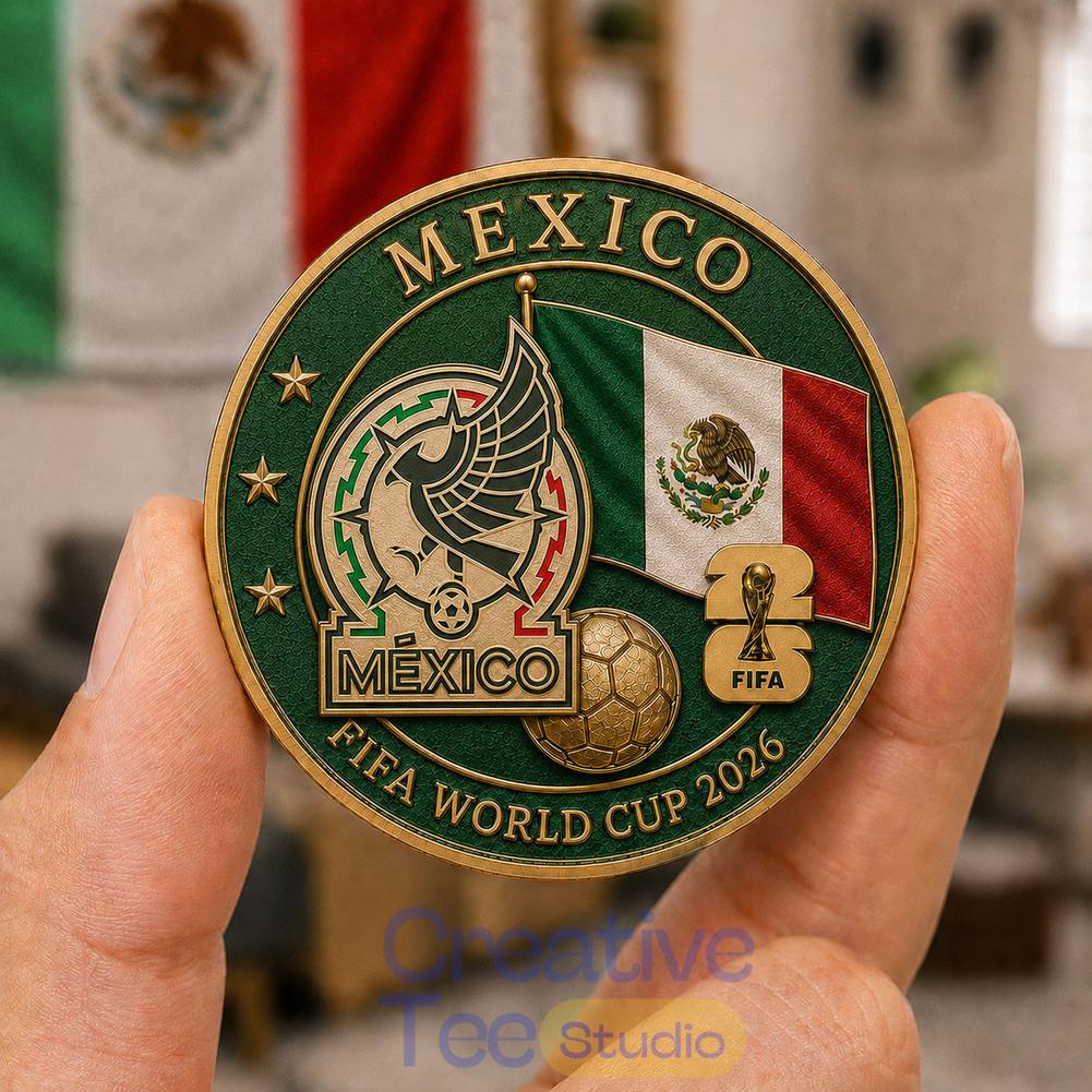 Mexico National Team Premium WC26 Commemorative Coin