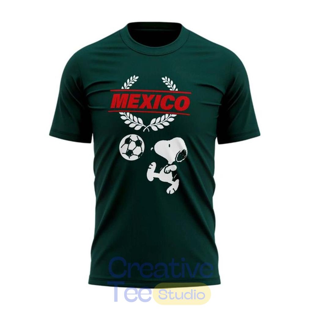 Mexico Soccer x Peanuts World Cup 2026 T-Shirt