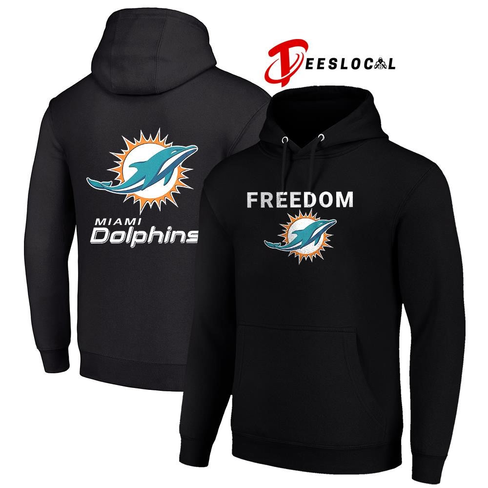 Miami Dolphins x Freedom logo shirt