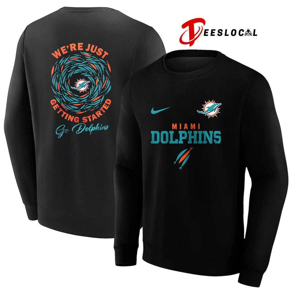 Miami Dolphins x The Chosen we’re just getting started logo shirt