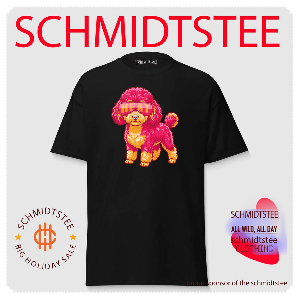 Miami Heat Teacup Poodle cartoon shirt
