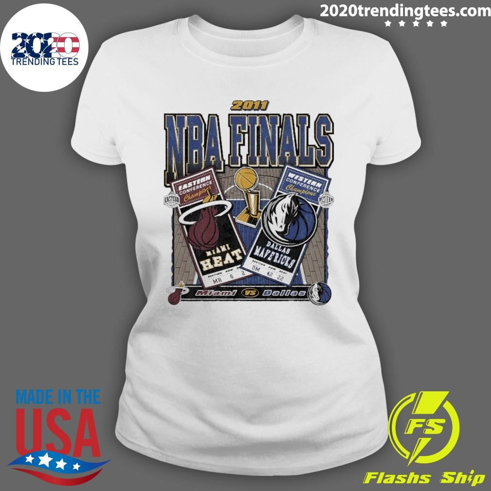 Miami Heat Vs Dallas Mavericks 2011 Nba Finals Matchup Shirt