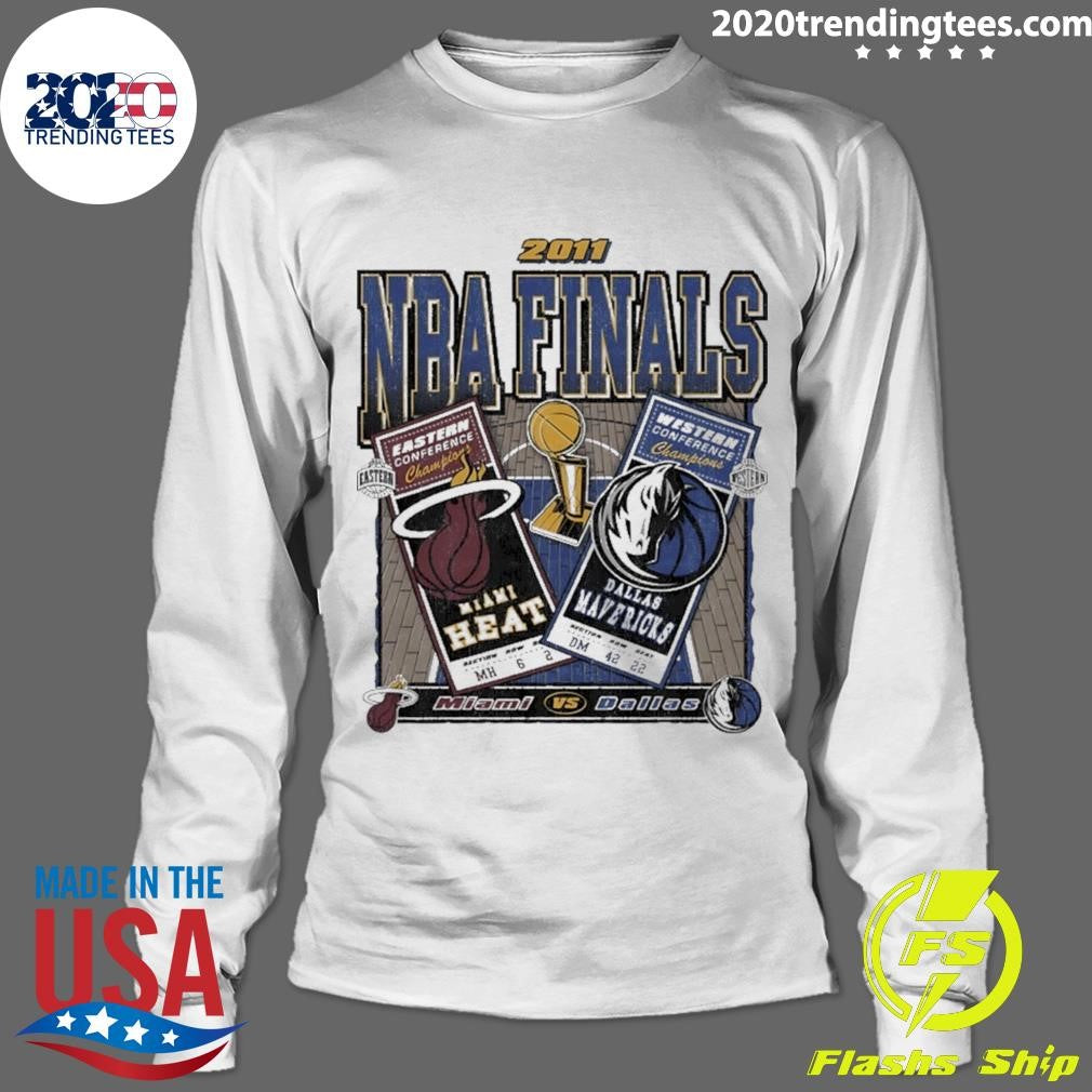 Miami Heat Vs Dallas Mavericks 2011 Nba Finals Matchup Shirt