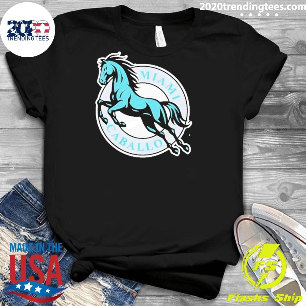 Miami Marlins El Caballo Horse Shirt