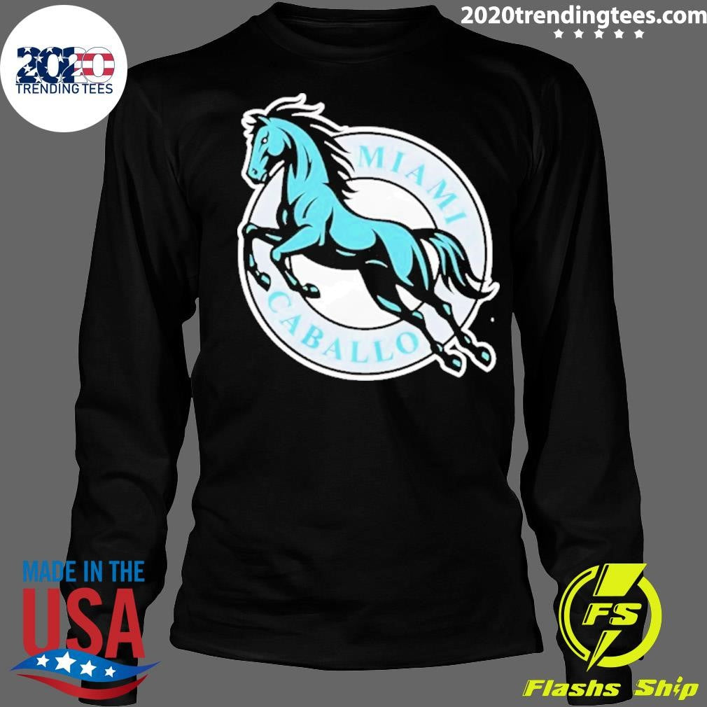 Miami Marlins El Caballo Horse Shirt