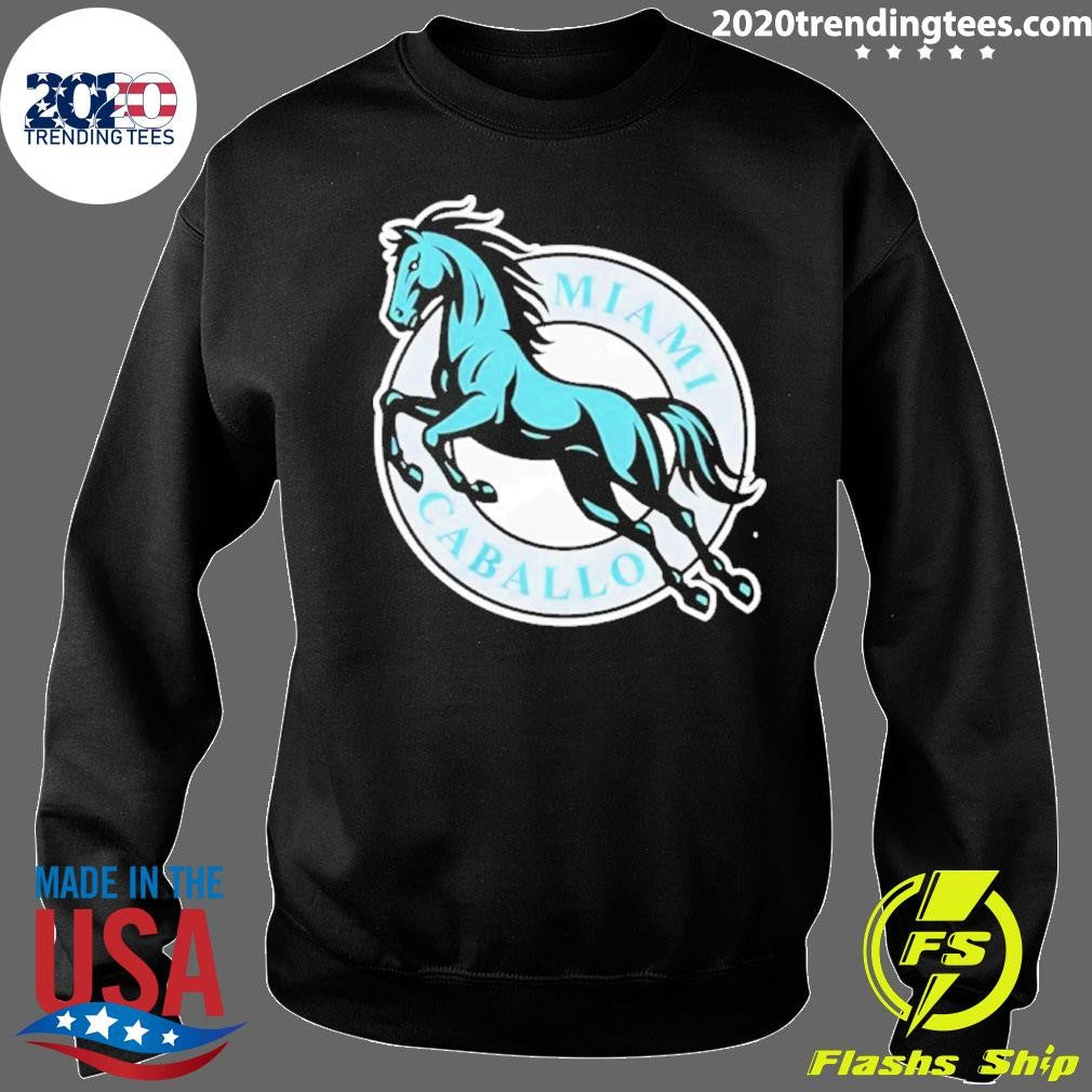 Miami Marlins El Caballo Horse Shirt