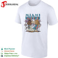 Miami Mice Sonny Crockett Ricardo Tubbs Miami Vice 80s shirt