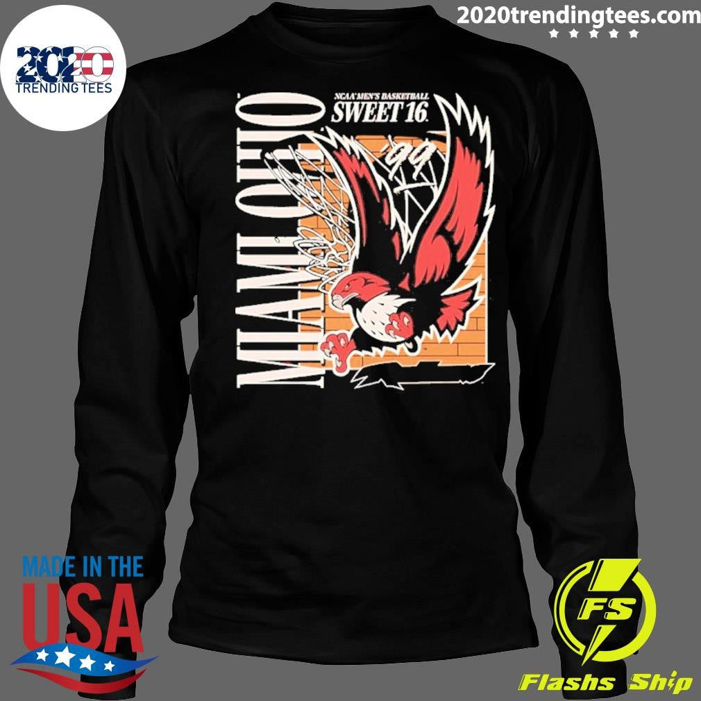 Miami Redhawks 1999 Ncaa Men’s Basketball Sweet 16 Shirt