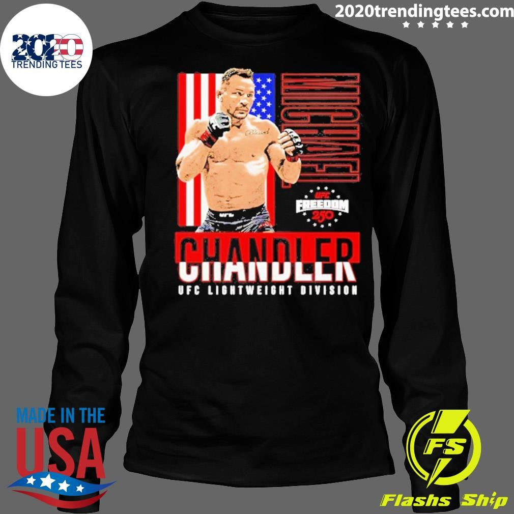Michael Chandler Ufc Freedom 250 American Flag Shirt