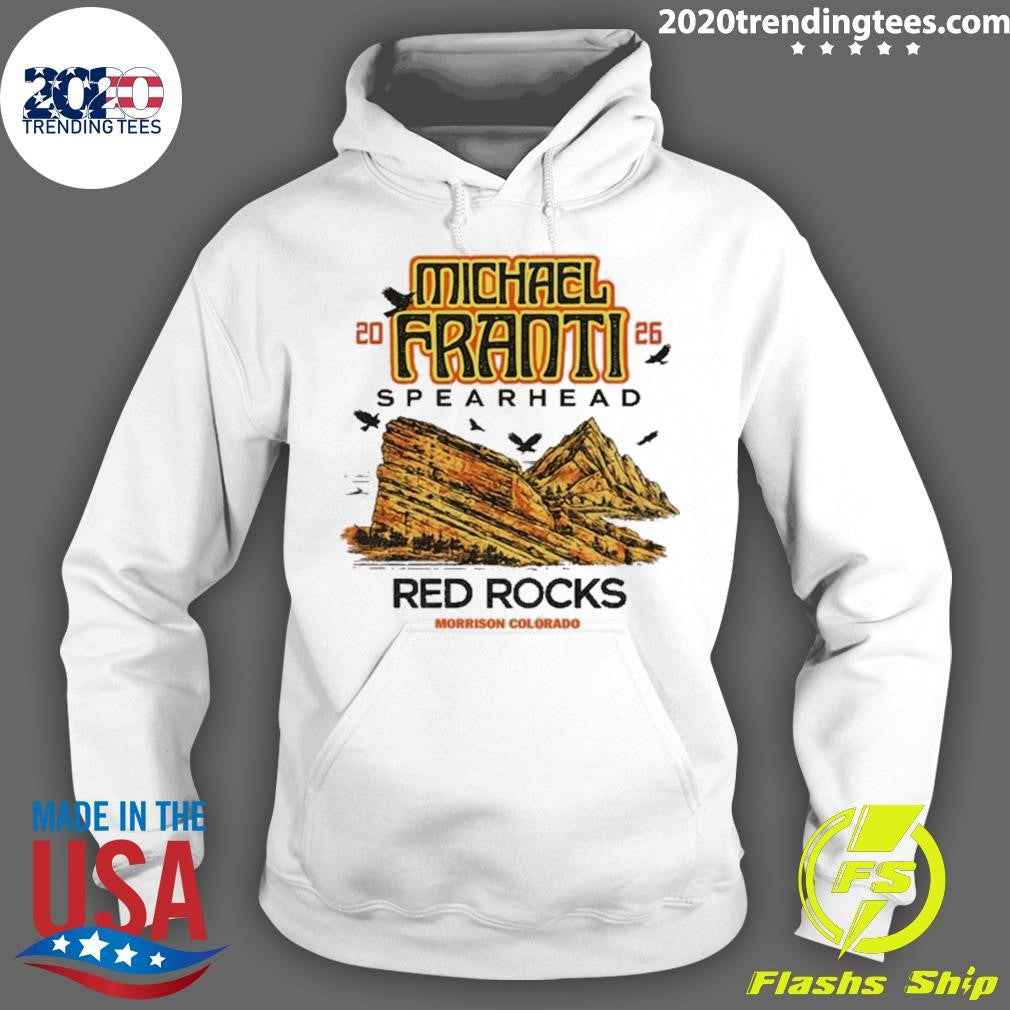 Michael Franti Morrison 2026 Red Rocks Amphitheatre Shirt