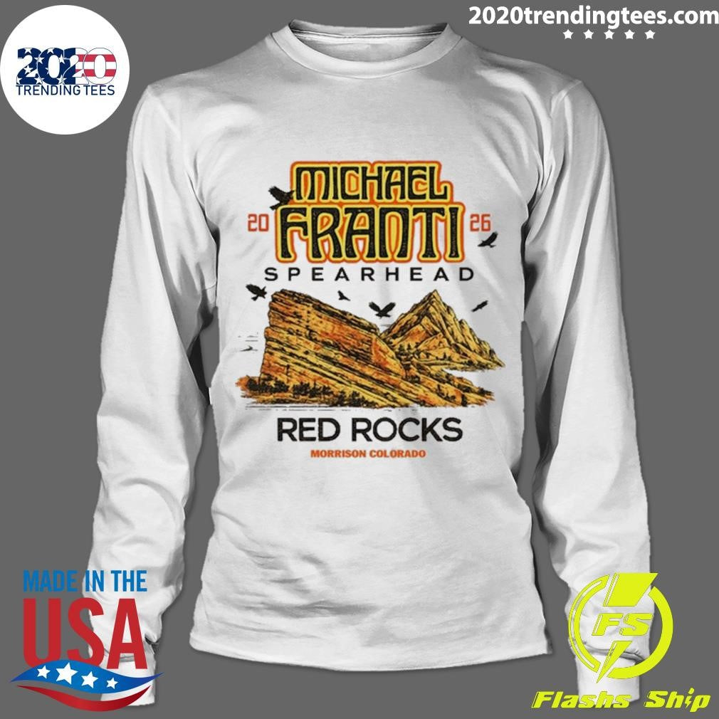 Michael Franti Morrison 2026 Red Rocks Amphitheatre Shirt