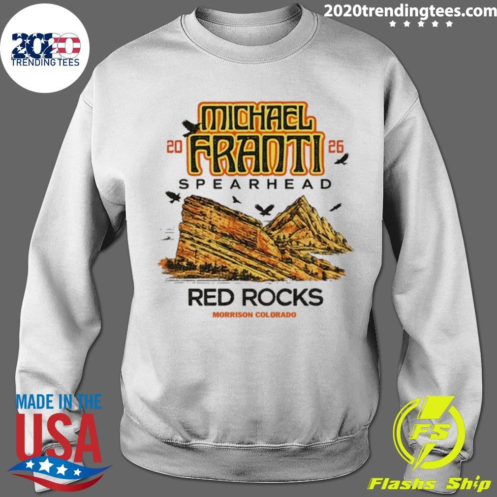 Michael Franti Morrison 2026 Red Rocks Amphitheatre Shirt
