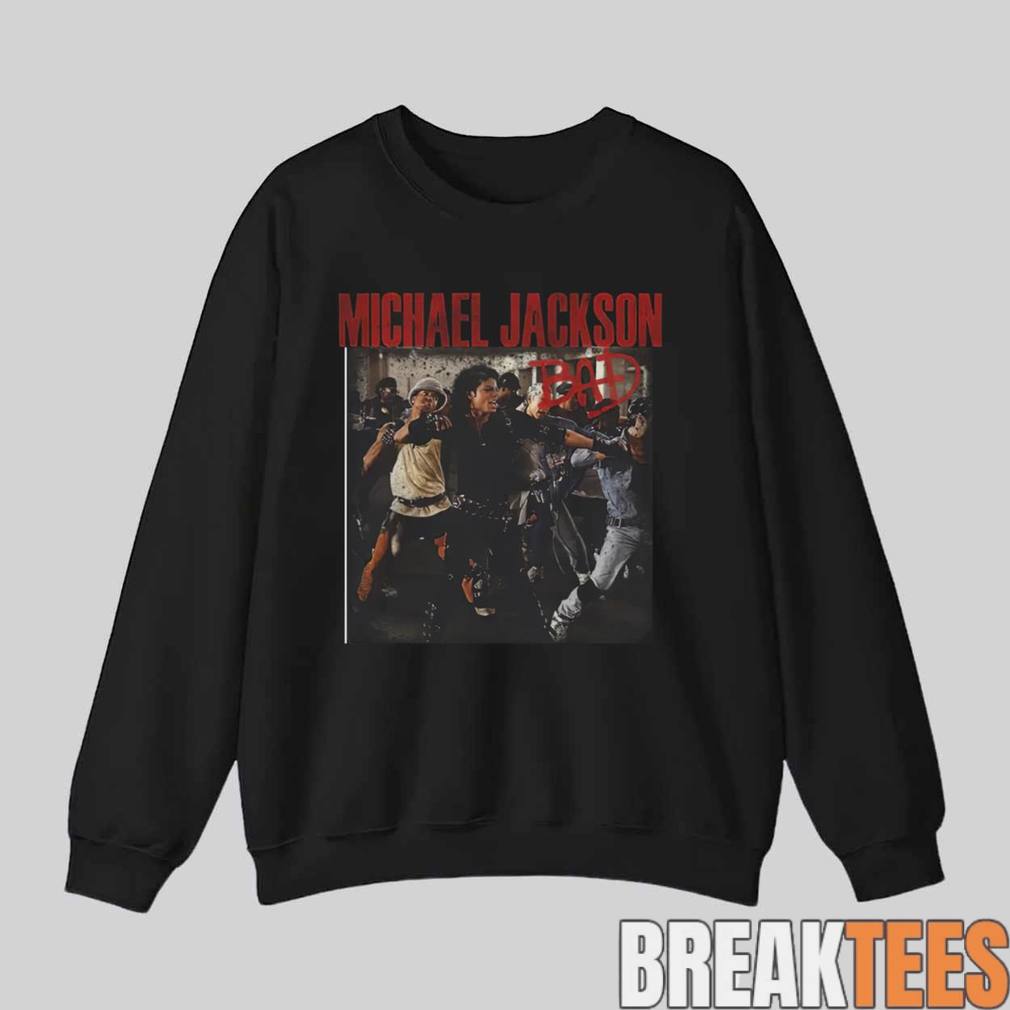 Michael Jackson Bad Tour Colman Shirt