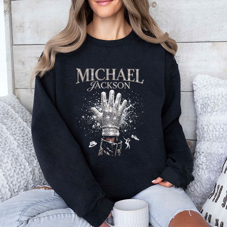 Michael Jackson King Of Pop Halftone Glove Shirt