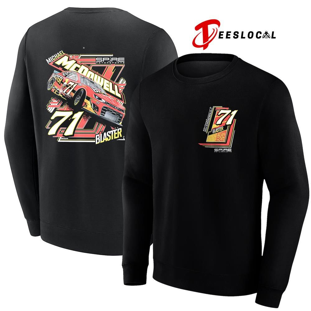 Michael McDowell B’laster car racing shirt