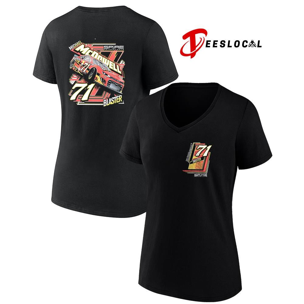 Michael McDowell B’laster car racing shirt