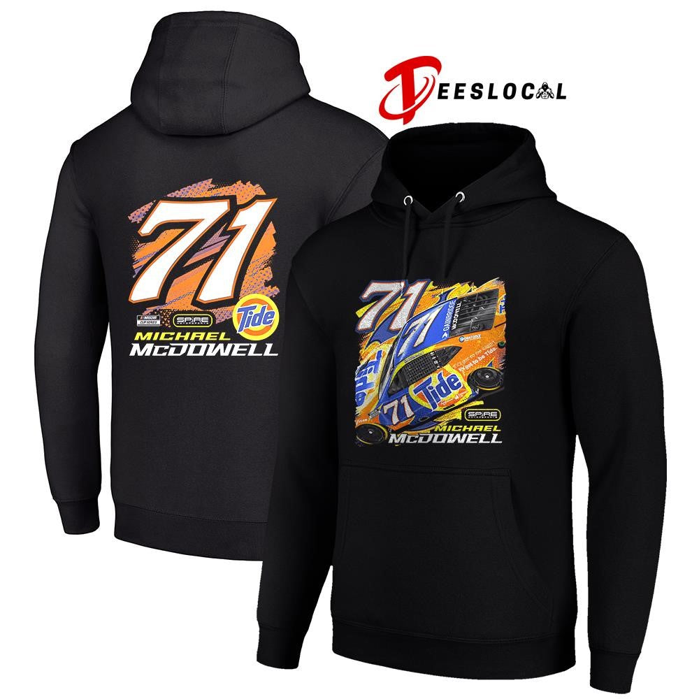 Michael McDowell Tide car racing shirt